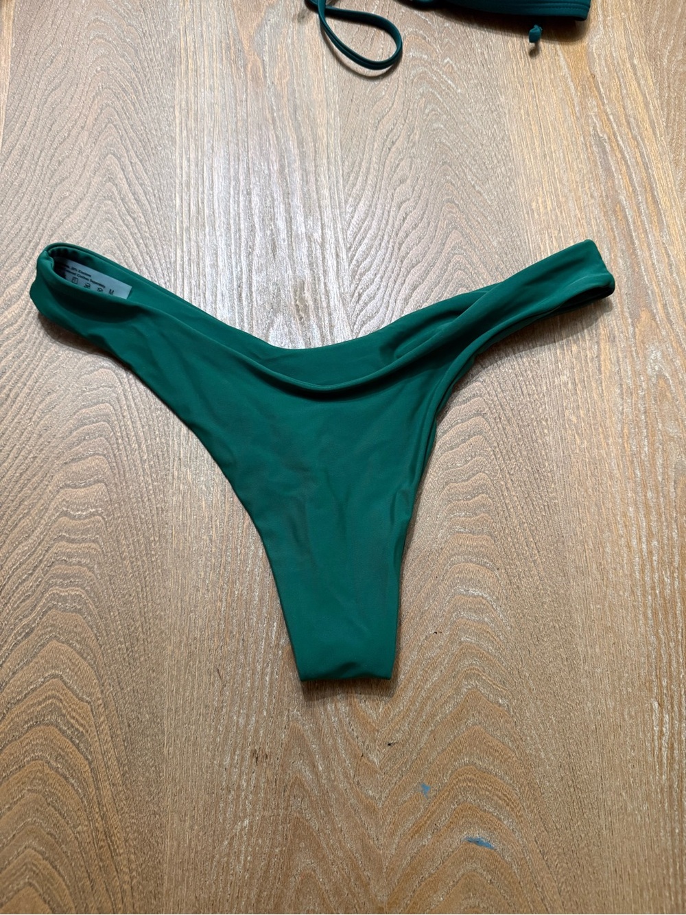 Women's Emerald Green Swim Bottom - Classic Bikini Brief